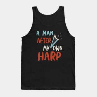 A Man After My Own Harp Tank Top